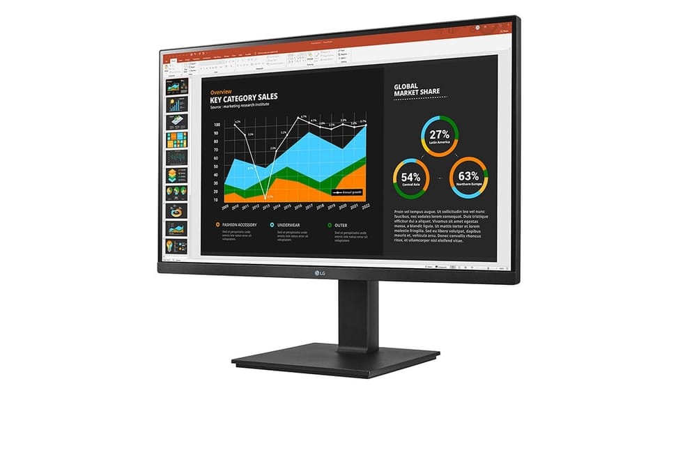 LG 27BQ75QB-B écran plat de PC 68,6 cm (27") 2560 x 1440 pixels Quad HD LCD Noir (27BQ75QB-B) — image 2