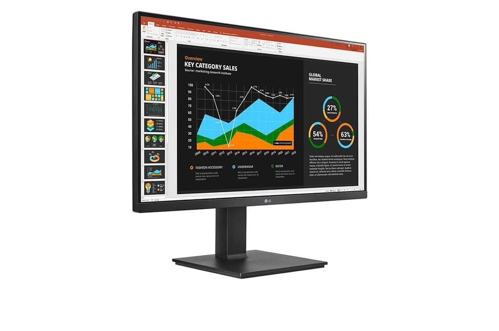 LG 27BQ75QB-B écran plat de PC 68,6 cm (27") 2560 x 1440 pixels Quad HD LCD Noir (27BQ75QB-B) — image 4