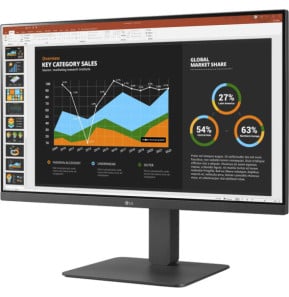 LG MONITOR 27BR650B-C.AEU écran plat de PC 68,6 cm (27") 1920 x 1080 pixels Full HD LED Gris (27BR650B-C.AEU)