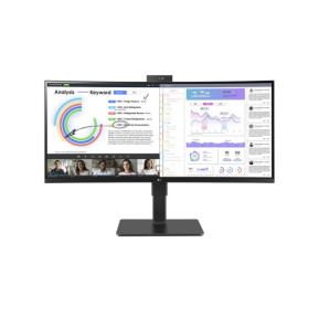 LG 34BQ77QC-B écran plat de PC 86,4 cm (34") 3440 x 1440 pixels UltraWide Dual Quad HD LCD Noir (34BQ77QC-B)