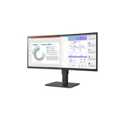LG 34BQ77QC-B écran plat de PC 86,4 cm (34") 3440 x 1440 pixels UltraWide Dual Quad HD LCD Noir (34BQ77QC-B)