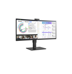 LG 34BQ77QC-B écran plat de PC 86,4 cm (34") 3440 x 1440 pixels UltraWide Dual Quad HD LCD Noir (34BQ77QC-B)