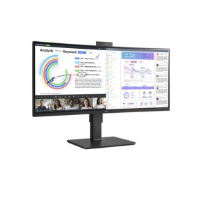 LG 34BQ77QC-B écran plat de PC 86,4 cm (34") 3440 x 1440 pixels UltraWide Dual Quad HD LCD Noir (34BQ77QC-B)