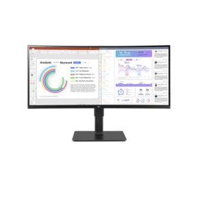 LG 34BQ77QB-B écran plat de PC 86,4 cm (34") 3440 x 1440 pixels UltraWide Quad HD LED Noir (34BQ77QB-B)
