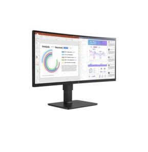 LG 34BQ77QB-B écran plat de PC 86,4 cm (34") 3440 x 1440 pixels UltraWide Quad HD LED Noir (34BQ77QB-B)