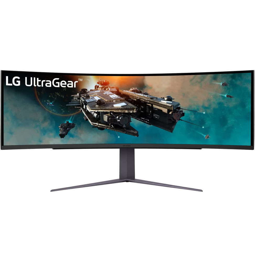 LG UltraGear LED display 124,5 cm (49") 5120 x 1440 pixels Quad HD Noir (49GR85DC-B.AEU)