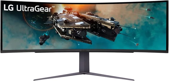 LG UltraGear LED display 124,5 cm (49") 5120 x 1440 pixels Quad HD Noir (49GR85DC-B.AEU)