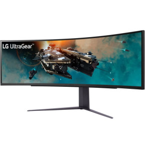 LG UltraGear LED display 124,5 cm (49") 5120 x 1440 pixels Quad HD Noir (49GR85DC-B.AEU)
