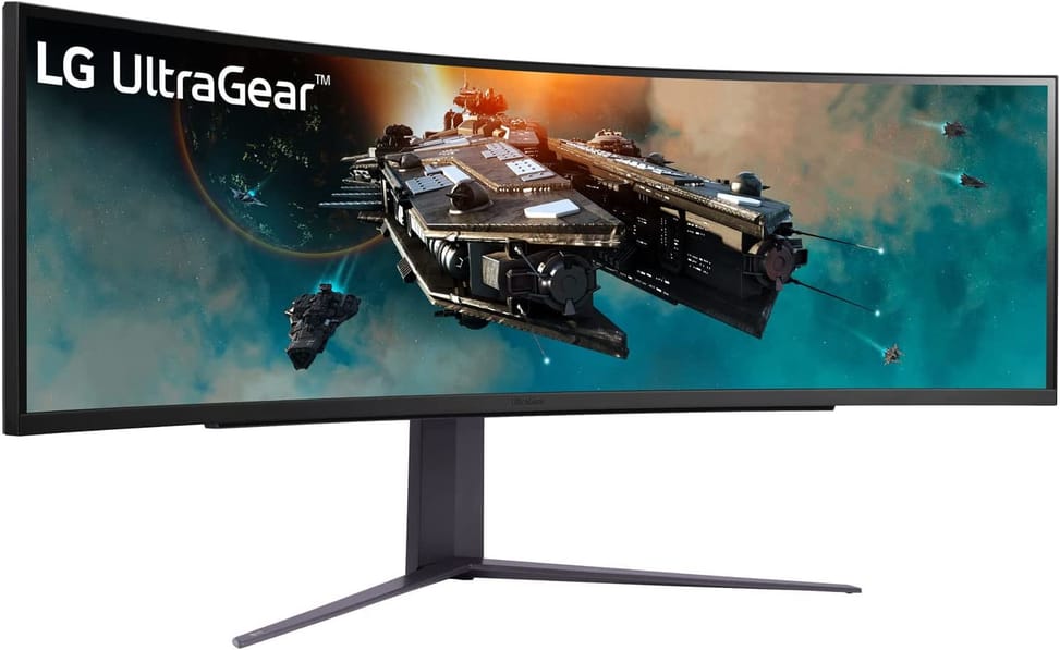 LG UltraGear LED display 124,5 cm (49") 5120 x 1440 pixels Quad HD Noir (49GR85DC-B.AEU) — image 3