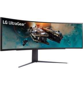 LG UltraGear LED display 124,5 cm (49") 5120 x 1440 pixels Quad HD Noir (49GR85DC-B.AEU)