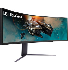 LG UltraGear LED display 124,5 cm (49") 5120 x 1440 pixels Quad HD Noir (49GR85DC-B.AEU)