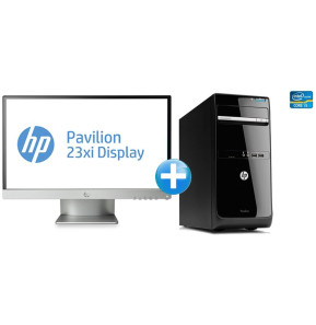 PC de bureau HP Pavilion P6-2460ekm + écran 23" HP Pavilion 23xi LED IPS