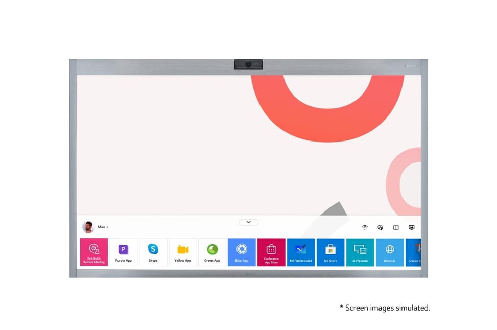 LG 55CT5WJ-B affichage de messages Écran plat interactif 139,7 cm (55") IPS Wifi 450 cd/m² 4K Ultra HD Argent Écran tactile — image 2