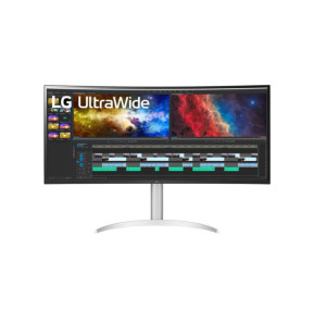 LG 38BQ85C-W écran plat de PC 95,2 cm (37.5") 3840 x 1600 pixels Quad HD+ Blanc (38BQ85C-W.AEU)