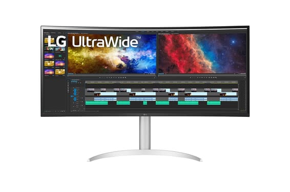 LG 38BQ85C-W écran plat de PC 95,2 cm (37.5") 3840 x 1600 pixels Quad HD+ Blanc (38BQ85C-W.AEU)