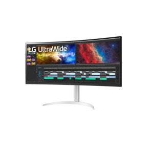 LG 38BQ85C-W écran plat de PC 95,2 cm (37.5") 3840 x 1600 pixels Quad HD+ Blanc (38BQ85C-W.AEU)