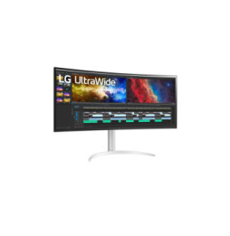 LG 38BQ85C-W écran plat de PC 95,2 cm (37.5") 3840 x 1600 pixels Quad HD+ Blanc (38BQ85C-W.AEU)