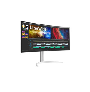 LG 38BQ85C-W écran plat de PC 95,2 cm (37.5") 3840 x 1600 pixels Quad HD+ Blanc (38BQ85C-W.AEU)