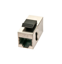 Lindy 25999 Module Keystone Module Keystone RJ45 Cat.6 STP double femelle Classic  (25999)
