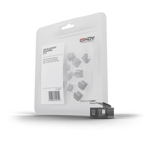 Lindy 40471 bloqueur de port RJ-45 Noir Acrylonitrile-Butadiène-Styrène (ABS) (40471)