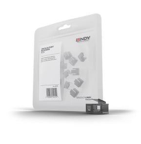 Lindy 40471 bloqueur de port RJ-45 Noir Acrylonitrile-Butadiène-Styrène (ABS) (40471)