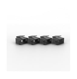 Lindy 40471 bloqueur de port RJ-45 Noir Acrylonitrile-Butadiène-Styrène (ABS) (40471)