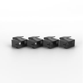 Lindy 40471 bloqueur de port RJ-45 Noir Acrylonitrile-Butadiène-Styrène (ABS) (40471) — image 2