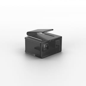 Lindy 40471 bloqueur de port RJ-45 Noir Acrylonitrile-Butadiène-Styrène (ABS) (40471) — image 3