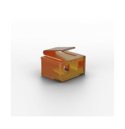 Lindy 40481 bloqueur de port RJ-45 Orange Acrylonitrile-Butadiène-Styrène (ABS) 20 pièce(s) (40481)