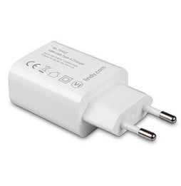 Lindy 73412 chargeur d'appareils mobiles Smartphone, Tablette Blanc Secteur Charge rapide Intérieure, Extérieure (73412)