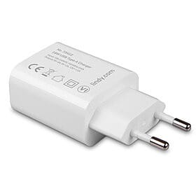 Lindy 73412 chargeur d'appareils mobiles Smartphone, Tablette Blanc Secteur Charge rapide Intérieure, Extérieure (73412) — image 2