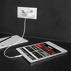Lindy 73412 chargeur d'appareils mobiles Smartphone, Tablette Blanc Secteur Charge rapide Intérieure, Extérieure (73412) — image 5