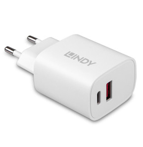 Lindy 73413 chargeur d'appareils mobiles Universel Blanc Secteur Charge rapide Intérieure (73413)