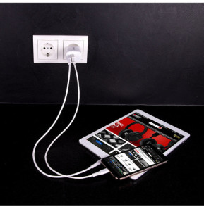 Lindy 73413 chargeur d'appareils mobiles Universel Blanc Secteur Charge rapide Intérieure (73413)