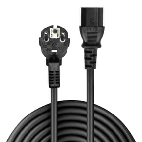 Lindy 30334 câble électrique Noir 0,7 m Prise d'alimentation type A IEC C13 Câble secteur IEC, 0,7m  (30334) — image 2