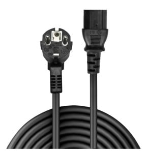Lindy 30334 câble électrique Noir 0,7 m Prise d'alimentation type A IEC C13 Câble secteur IEC, 0,7m  (30334)