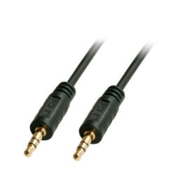 Lindy 35643 câble audio 3 m 3,5mm Noir Câble audio Premium 2 x jack mâle 3,5mm, 3m  (35643)