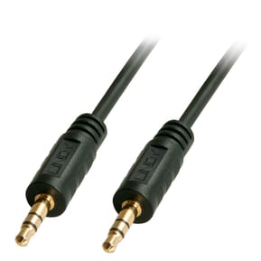 Lindy 35643 câble audio 3 m 3,5mm Noir Câble audio Premium 2 x jack mâle 3,5mm, 3m  (35643)