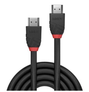 Lindy 36471 câble HDMI 1 m HDMI Type A (Standard) Noir Câble HDMI High Speed, Black Line, 1m  (36471)