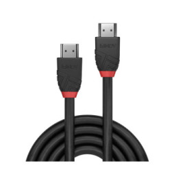 Lindy 36473 câble HDMI 3 m HDMI Type A (Standard) Noir Câble HDMI High Speed, Black Line, 3m  (36473)