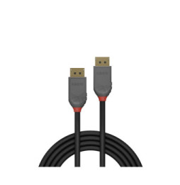 Lindy 36480 câble DisplayPort 0,5 m Noir Câble DisplayPort 1.4, Anthra Line, 0.5m  (36480)