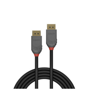 Lindy 36480 câble DisplayPort 0,5 m Noir Câble DisplayPort 1.4, Anthra Line, 0.5m  (36480)