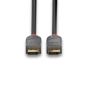 Lindy 36480 câble DisplayPort 0,5 m Noir Câble DisplayPort 1.4, Anthra Line, 0.5m  (36480) — image 4