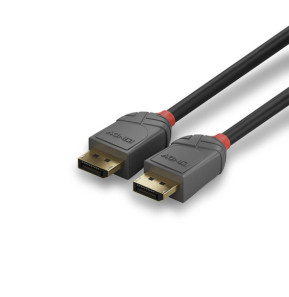 Lindy 36480 câble DisplayPort 0,5 m Noir Câble DisplayPort 1.4, Anthra Line, 0.5m  (36480)