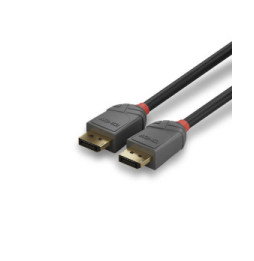 Lindy 36481 câble DisplayPort 1 m Noir, Gris Câble DisplayPort 1.4, Anthra Line, 1m  (36481)