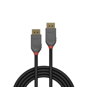 Lindy 36482 câble DisplayPort 2 m Noir Câble DisplayPort 1.4, Anthra Line, 2m  (36482) — image 2