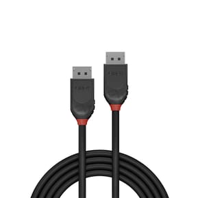 Lindy 36491 câble DisplayPort 1 m Noir Câble DisplayPort 1.2, Black Line, 1m  (36491) — image 2