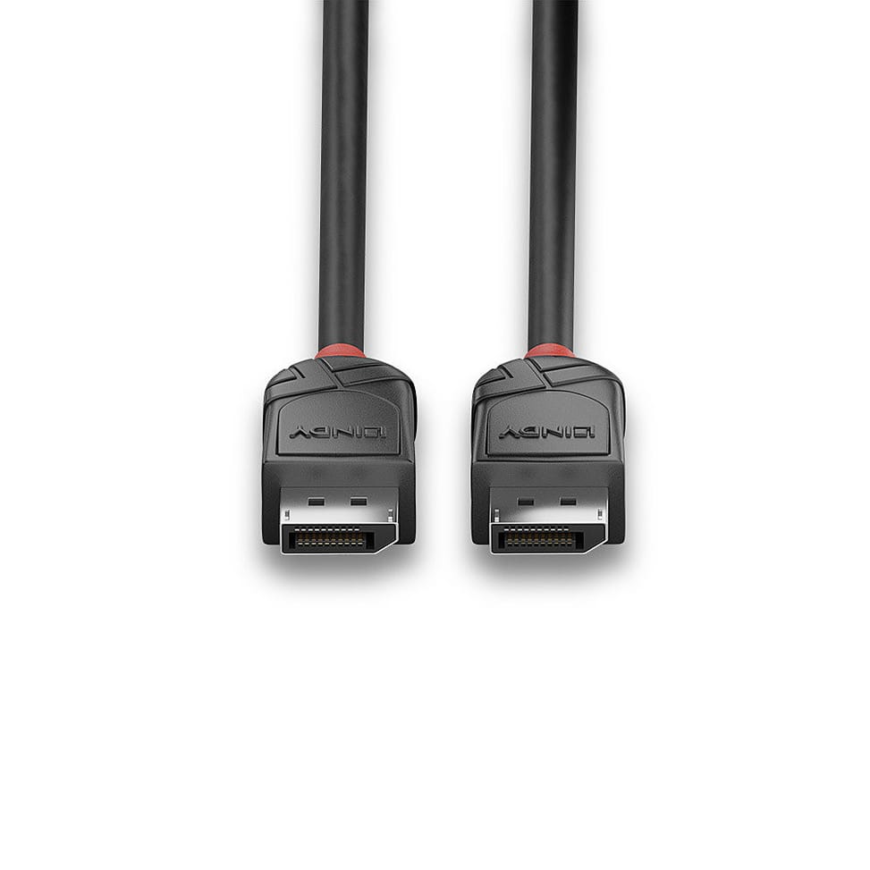Lindy 36491 câble DisplayPort 1 m Noir Câble DisplayPort 1.2, Black Line, 1m  (36491) — image 4