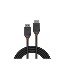 Lindy 36493 câble DisplayPort 3 m Noir Câble DisplayPort 1.2, Black Line, 3m  (36493)
