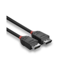 Lindy 36493 câble DisplayPort 3 m Noir Câble DisplayPort 1.2, Black Line, 3m  (36493)
